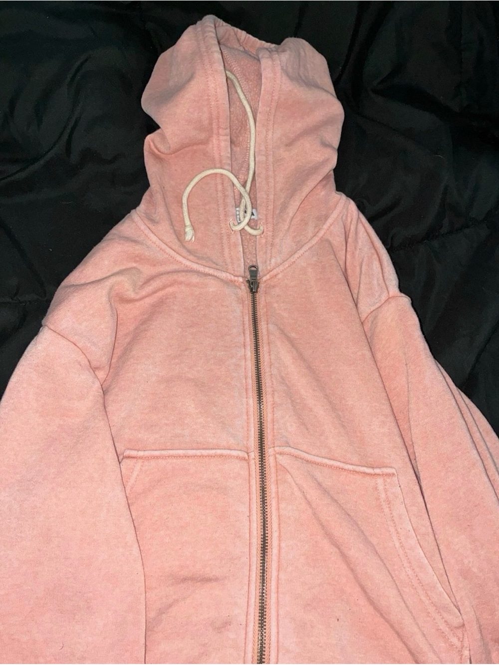 Fashion nova Classic Pink Full-Zip Hoodie Jacket